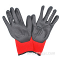 Hespax Wholesale Nitrile Coated Safety Gloves CE Verified